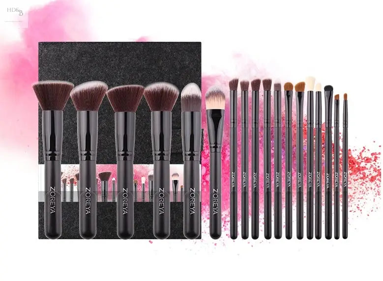 18pcs man-made fiber makeup set Home Decorating & Beauty Makeup sets Makeup sets Home Decorating & Beauty