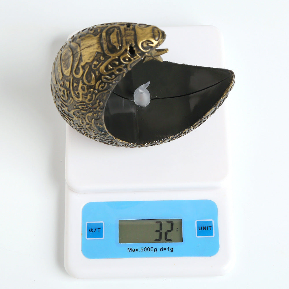 Star Moon Candlestick Arabian Lantern Electric Candle Lamp Storm