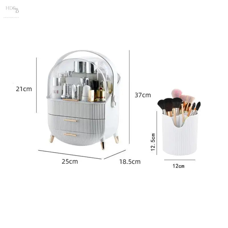 Light Luxury Cosmetic Skin Care Product Storage Box Home Decorating & Beauty Eye shadow Eye shadow 62.37 Home Decorating & Beauty White-B