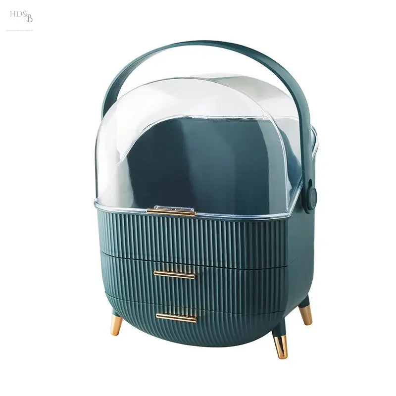 Light Luxury Cosmetic Skin Care Product Storage Box Home Decorating & Beauty Eye shadow Eye shadow 62.37 Home Decorating & Beauty Green-A