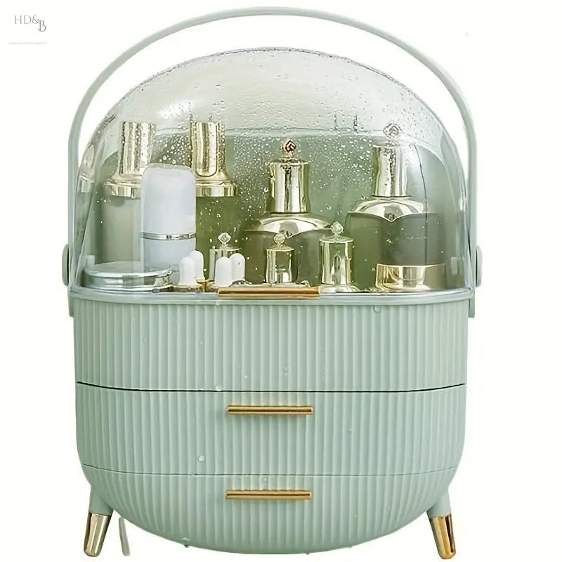 Light Luxury Cosmetic Skin Care Product Storage Box Home Decorating & Beauty Eye shadow Eye shadow 62.37 Home Decorating & Beauty Light-Green-A
