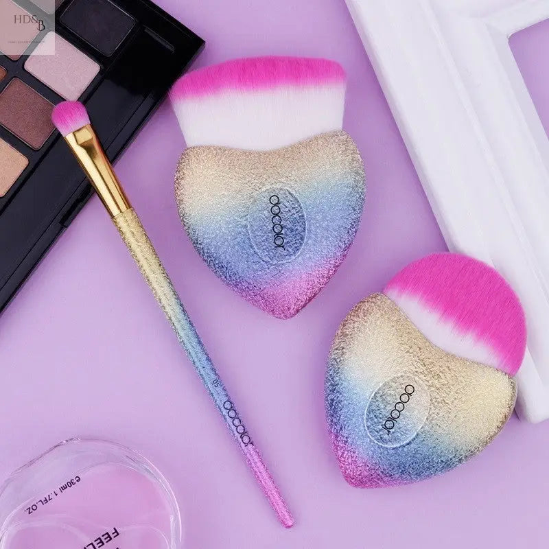 Makeup brush set Boobeen Beauty Sets Beauty Sets 40.29 Home Decorating & Beauty Color-brush-B-3pcs-set