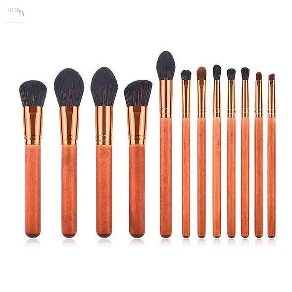 12pcs makeup brushes set Home Decorating & Beauty Makeup Brushes Makeup Brushes 19.53 Home Decorating & Beauty Red