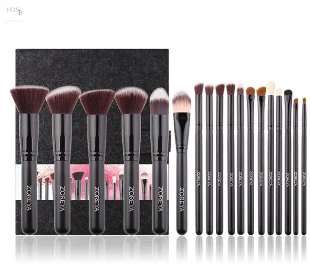 18pcs man-made fiber makeup set Home Decorating & Beauty Makeup sets Makeup sets 34.77 Home Decorating & Beauty Black