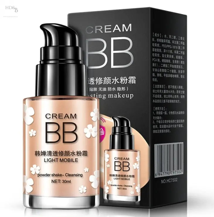 Clear and sleek hydrating cream nude makeup BB cream makeup concealer moisturizing BB cream Home Decorating & Beauty Makeup sets Makeup sets 13.92 Home Decorating & Beauty Natural-color-2