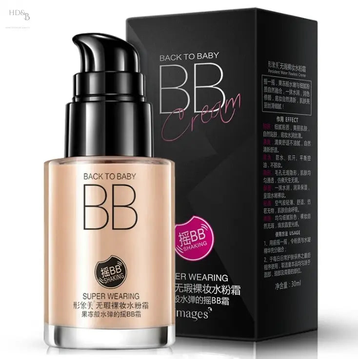 Clear and sleek hydrating cream nude makeup BB cream makeup concealer moisturizing BB cream Home Decorating & Beauty Makeup sets Makeup sets 13.92 Home Decorating & Beauty Natural-color-1