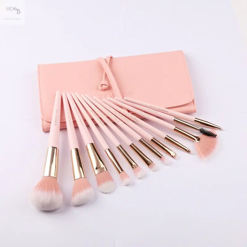 Makeup Brush Set 12 Tip Tail Handle Makeup Brush Set Home Decorating & Beauty Makeup Brushes Makeup Brushes  Home Decorating & Beauty