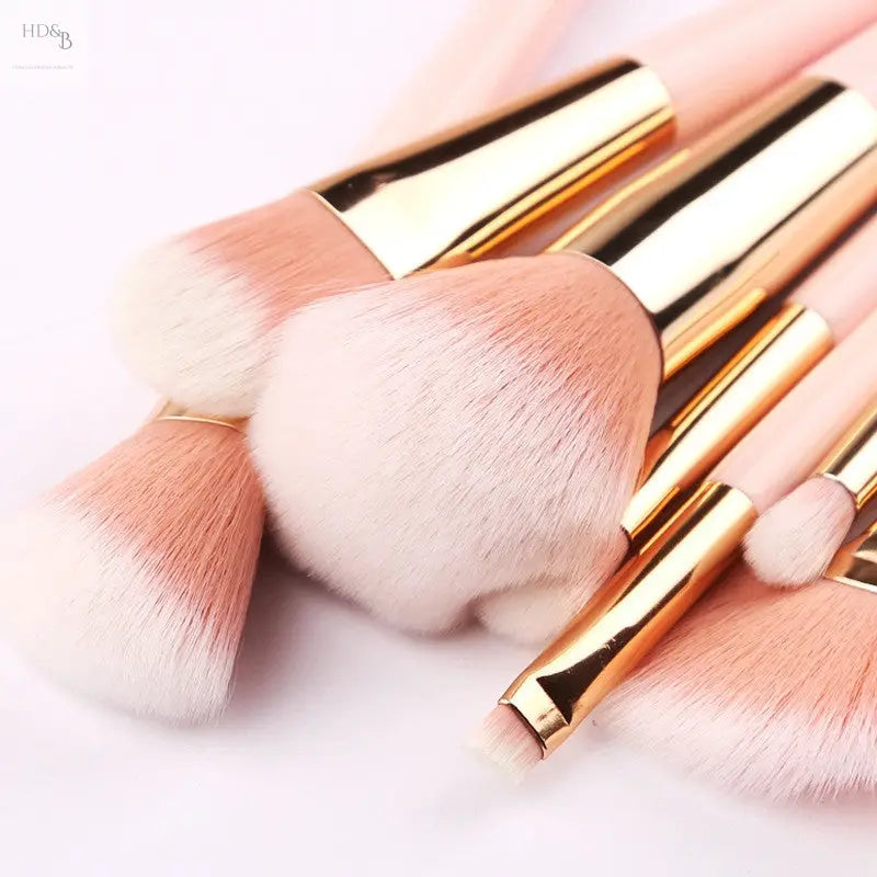 Makeup Brush Set 12 Tip Tail Handle Makeup Brush Set Home Decorating & Beauty Makeup Brushes Makeup Brushes  Home Decorating & Beauty