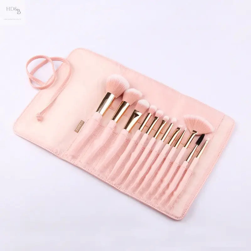 Makeup Brush Set 12 Tip Tail Handle Makeup Brush Set Home Decorating & Beauty Makeup Brushes Makeup Brushes  Home Decorating & Beauty